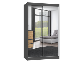 Spinta IGA 120/A, antracito sp., 120 cm x 61 cm x 200 cm, su veidrodžiu