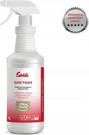 Санитарный очиститель Swish Sani Foam, для очистки туалетов/для уборки ванной комнаты, 1 л