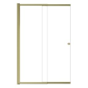 Vonios sienelė Besco Easy Slide PESG-2S, 100 cm x 150 cm, aukso sp./grūdintas