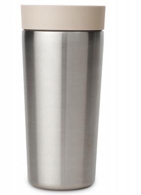 Termopuodelis Brabantia Make & Take, 0.36 l, sidabro sp./smėlio sp.