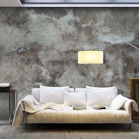 Fototapeet Artgeist Hail Cloud - Background Composition In Pattern With Grey Concrete Texture, 280 cm x 280 cm