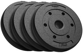 Disku svari Rebel Active, 4 x 2.5 kg