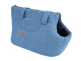 Сумка для перевозки животных Amiplay Denim, 42 см x 26 см x 30 см, L