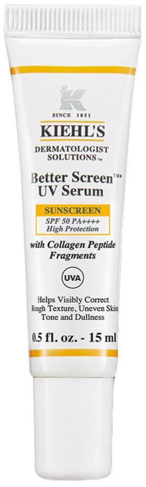 Средство для ухода за загаром для лица Kiehl's Better Screen SPF50+, 15 мл