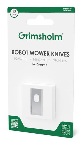AsmeņI robotam Grimsholm DREAME, 12 gab.