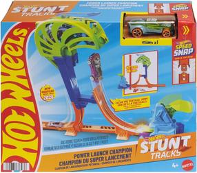 Automobilių trasa Mattel Hot Wheels Stunt Power Launch Champion JHK75, įvairių spalvų