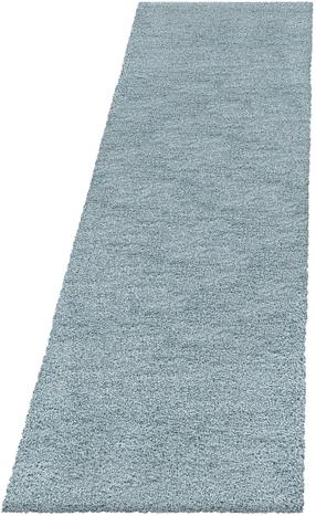 Kiliminis takas Fluffy 802503500, mėlyna sp., 250 cm x 80 cm