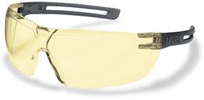 Aizsargbrilles Uvex X-Fit 72566400, dzeltena krās./pelēka krās., Universāls izmērs