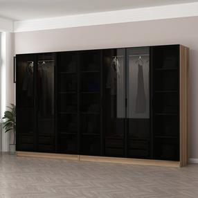 Riidekapp Kalune Design Kale 7653, hall v., 52 cm x 315 cm x 210 cm