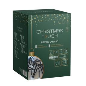Lempučių girlianda Christmas Touch Cluster, 18 m, šaltai balta sp., 2040 LED