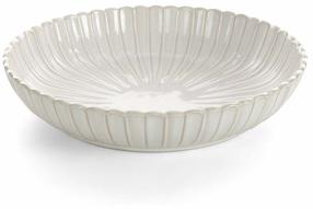 Serviravimo dubuo Avril, 28 cm x 28 cm x 6 cm, Ø 28 cm, kreminė sp., keramika