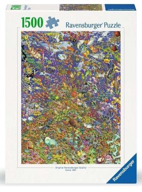 Dėlionė Ravensburger Coral Reef, 80 cm x 60 cm, 1500 vnt.