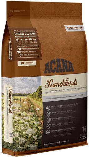 Sausas šunų maistas Acana Ranchlands Ranchlands, ėriena, 6 kg
