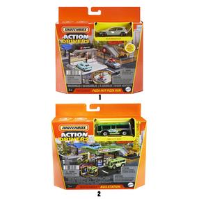 Autoparkla Mattel Matchbox Action Drivers HJT89, (värv/disain valitakse juhuslikult)
