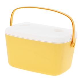 Холодильный ящик, желтый цв., 53 x 39 см, 30 л