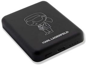 Lādētājs-akumulators (Power bank) Karl Lagerfeld, 3000 mAh, melna krās.