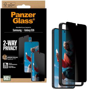 Telefono apsauginis stiklas PanzerGlass Ultra-Wide Fit For Samsung Galaxy S26, -, 6.3 "