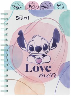 Sąsiuvinis CoolPack Disney Stitch 75064PTR, langeliais, A5, 100 lapų, Įvairių spalvų