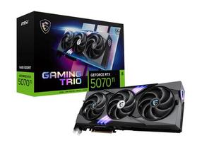 Vaizdo plokštė MSI GeForce RTX 5070 Ti 16G GAMING TRIO OC, 16 GB, GDDR7