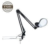 Darbo stalo šviestuvai prisukami Domoletti PD43598, LED, 3.5W, juoda sp./juoda sp.