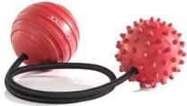Masažo priemonių rinkinys Gymstick Myofascia Rope Ball 61172, raudona sp., 6.5 cm