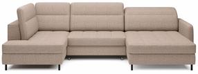 Kampinė sofa Berrto Aubron 20, smėlio sp., dešininė, 165 x 306 cm x 100 cm