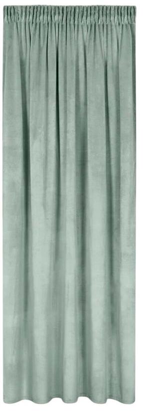 Nakts aizkari Design 91 Rosa ZYQ-18, piparmētra (mint) krās./medus krās., 140 cm x 270 cm