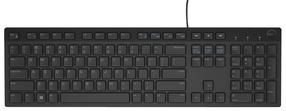 Juhtmega arvutiklaviatuur Dell KB216, EE, must v.