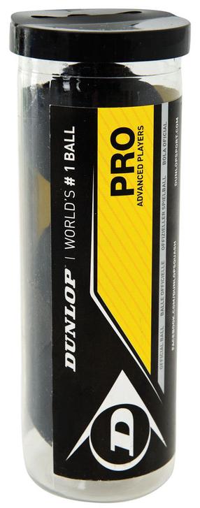 Skvošo kamuoliukai DUNLOP PRO WSF/PSA Official 3vnt