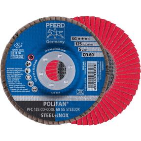 Шлифовальный диск Pferd PFC125 SGP-Cool CO60, 125 мм x 22.23 мм