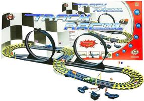Автомобильная трасса Racing, черный цв./желтый цв.