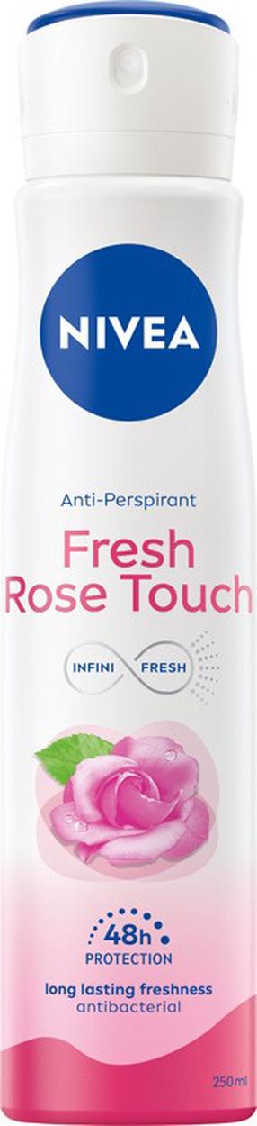 Moteriškas dezodorantas Nivea Fresh Rose Touch, 250 ml