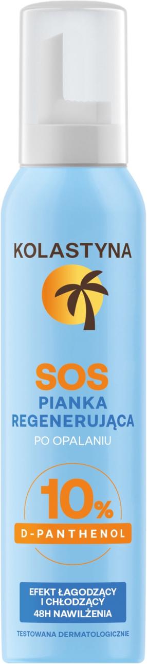Päevitusjärgne vaht keha jaoks Kolastyna SOS, 100 ml