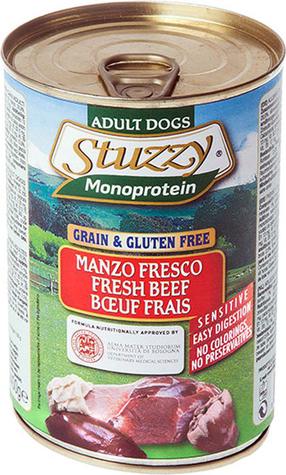 Šlapias šunų maistas Stuzzy Monoprotein Adult, jautiena, 0.4 kg
