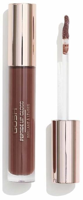 Блеск для губ Gosh Peptide, 7 мл, brownie цв., 006