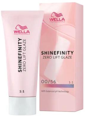 Juuksevärv Wella Professionals Shinefinity, rose booster v., 00/56, 60 ml