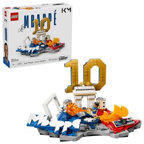 Konstruktorius LEGO® Editions Kylian Mbappé – svarbiausi futbolo įvykiai 43013, 490 vnt.