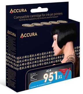 Rašalinio spausdintuvo kasetė Accura AC-H951MXL, raudona, 24 ml