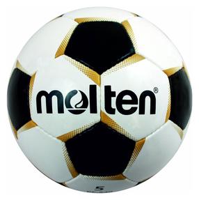 Futbola bumba Molten PF-54, 5 izmērs, zelta krās./balta krās./melna krās.