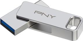 USB mälupulk PNY Pendrive, hõbe v., 64 GB