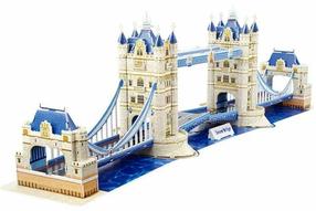 3D dėlionė Tower Bridge ZA5399, įvairių spalvų