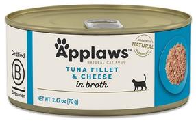 Šlapias kačių maistas Applaws In Broth, sūris/tunas, 0.070 kg