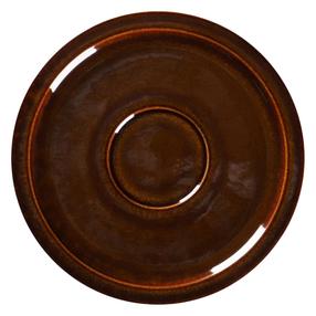 Блюдце для чашки RAK Stone, коричневый цв.