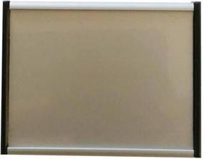Informācijas zīme Door Sign, 6.2 cm x 7.5 cm, alumīnijs/plastmasa, alumīnija krās./melns krās.