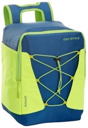 Turistinė kuprinė Gio'Style Active 309178, mėlyna sp./žalia sp., 20 l