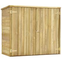 Sodo sandėliukas VLX, 60 cm x 135 cm x 123 cm, ruda sp.