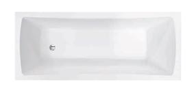 Vann, sisseehitatav Besco Optima, 140 cm x 70 cm x 53.5 cm, ristkülik, valge v.