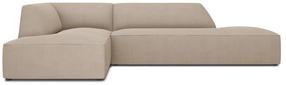Nurgadiivan Micadoni Home Ruby Modular 4 Seats, hele pruun v., vasak, 273 x 180 cm x 69 cm