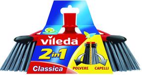 Õuehari Vileda Universal Classica 2in1, must v., ilma varreta