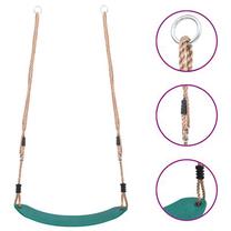 Pakabinamos sūpynės VLX Swing Seat 93165, 66 cm, 180 cm, žalia sp.